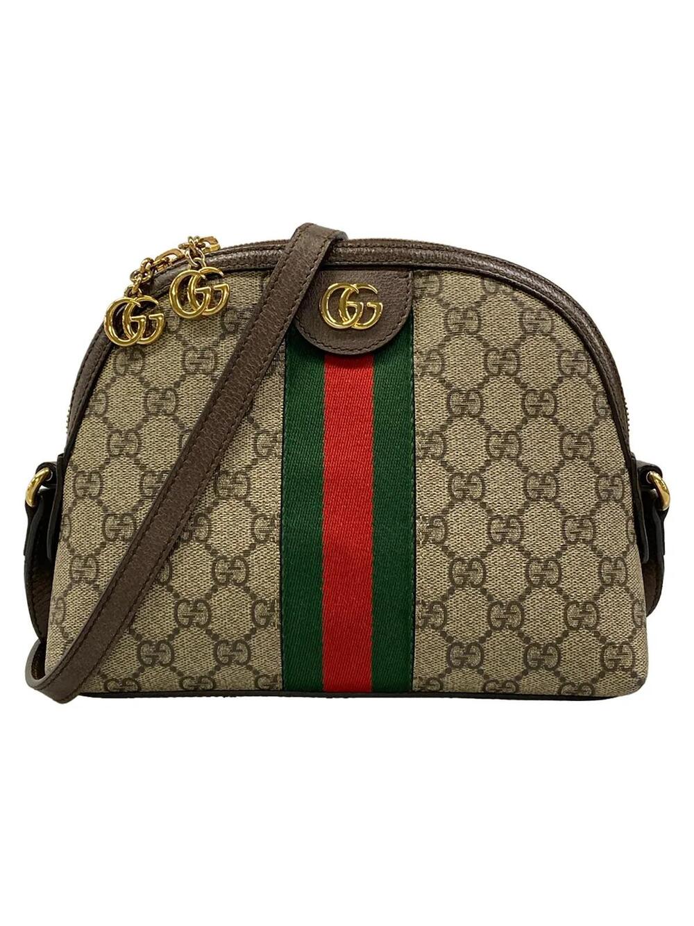 Gucci Ophidia Beige Dark Brown Pvc #341875G11B